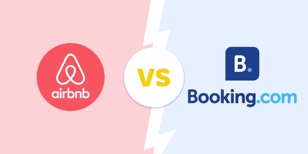 airbnb vs booking Latvia, Riga