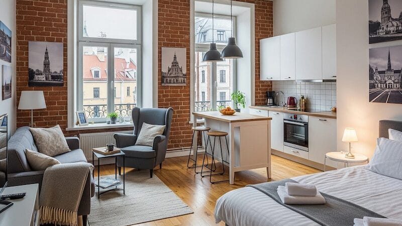 homly nook apartamenti Riga